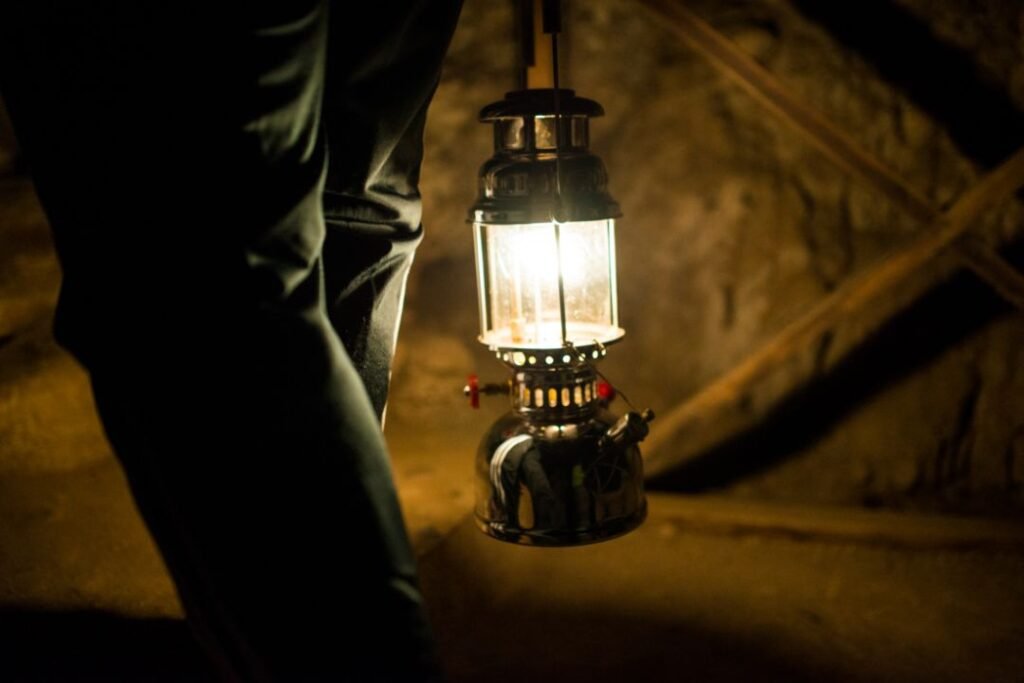 kerosene lamp