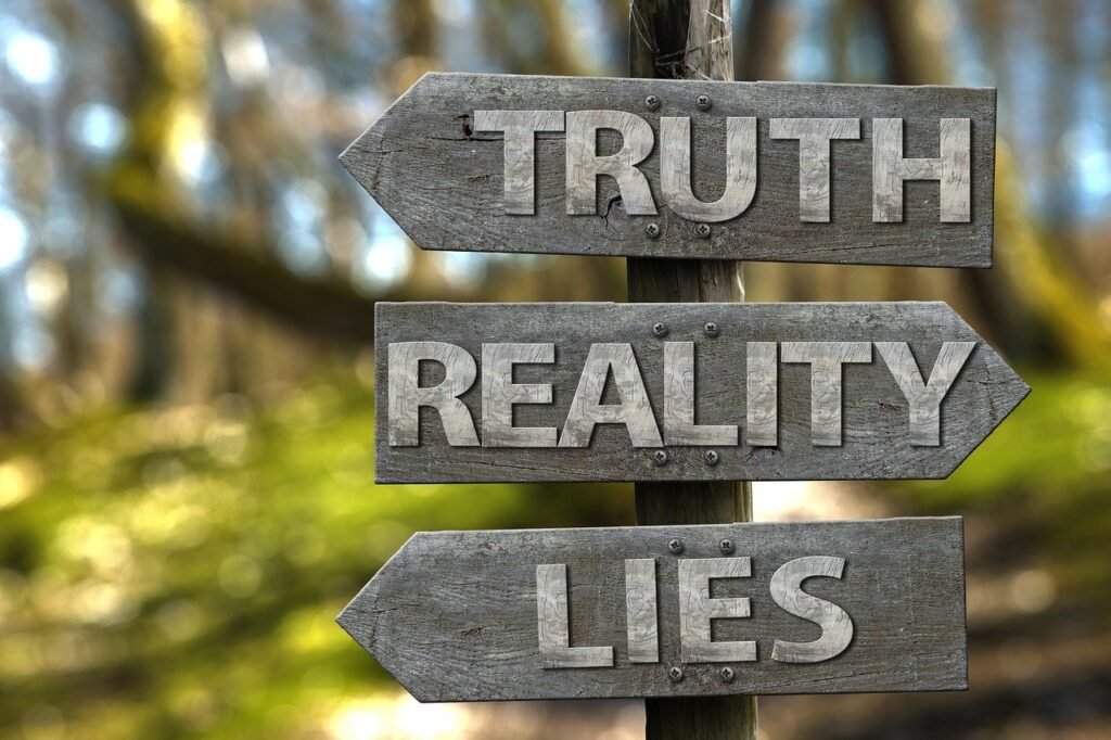 Truth, reality and lies. Is fear real or made up?