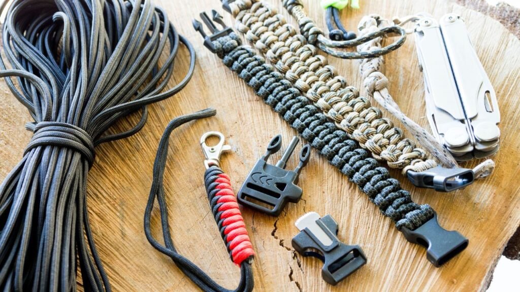 paracord and multi-tool